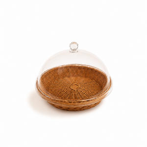 Panera Decorativa con Tapa Acrílica Transparente