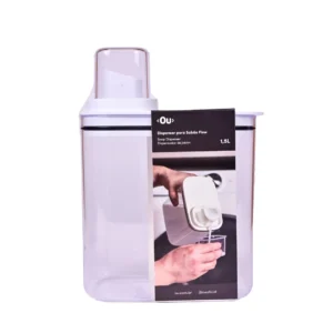 Dispensador para Jabón Líquido Flow 1,5 L con Dosificador Integrado