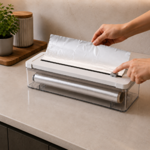 Cortador y Dispensador 2 en 1 para Papel Film y Papel de Aluminio
