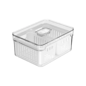 Organizador Clear Fresh 2 Cestas 2,2 lt