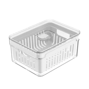 Contenedor Hermético para Frutas y Verduras con Cesta Escurridora 2,5 Lt