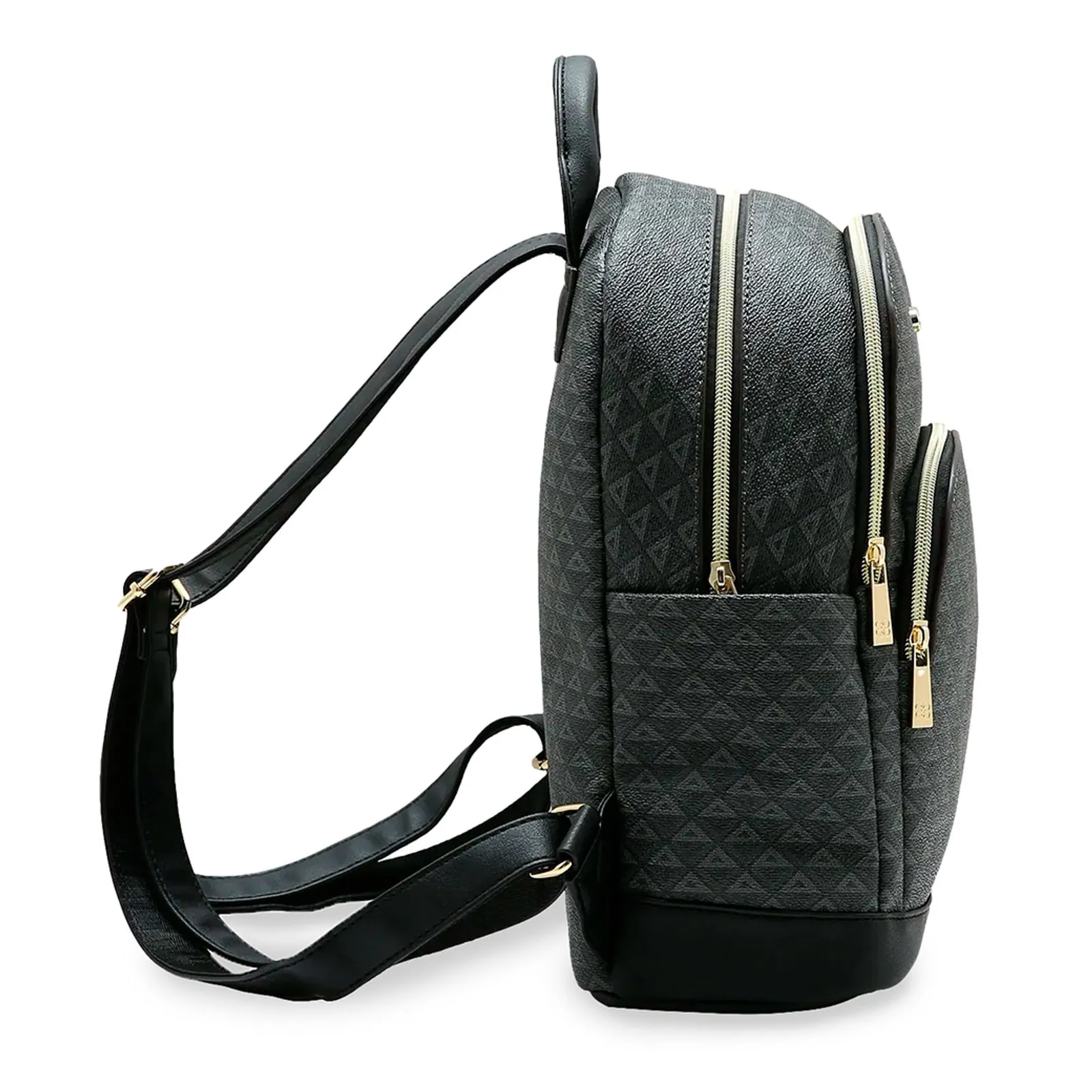 Mochila Urbana de Vestir Chenson para Mujer Negra con Monograma - Image 3