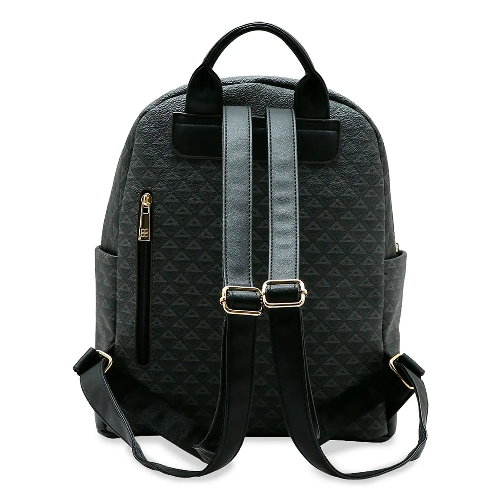 Mochila Urbana de Vestir Chenson para Mujer Negra con Monograma - Image 4