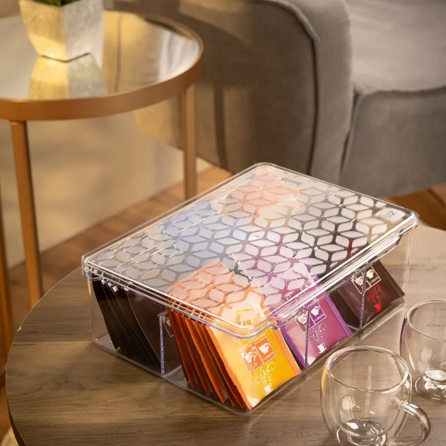 Organizador Acrílico Premium para Sobres de Té y Endulzantes - Image 4